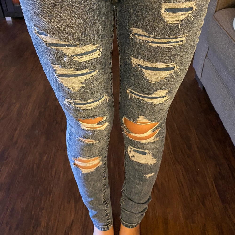 ripped jeans from Kohl’s perfect condition worn just a few times.
